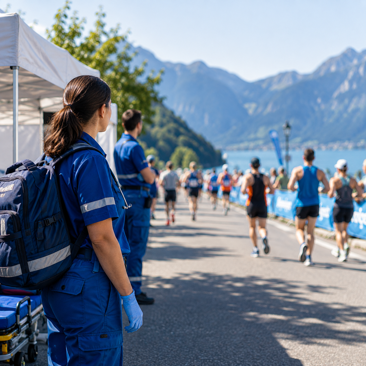 Médecine événementielle lors d’une manifestation sportive